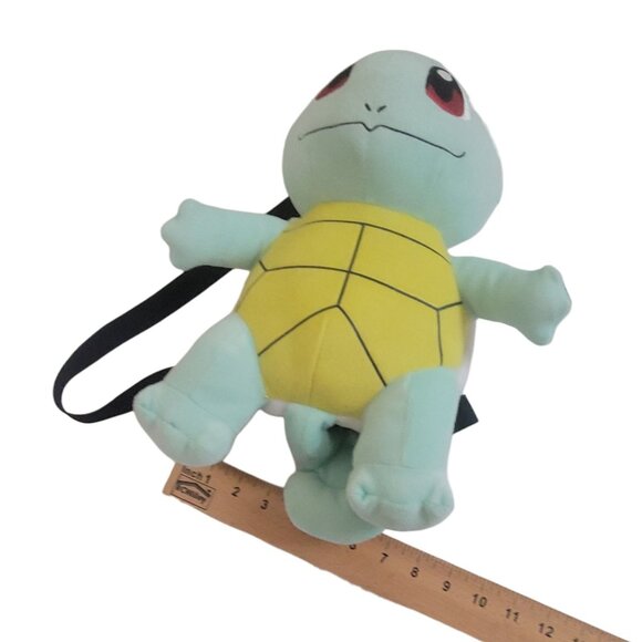 Pokemon Squirtle Plush Backpack 2015 Game Freak Soft & Adorable Kids Bag - Picture 5 of 11